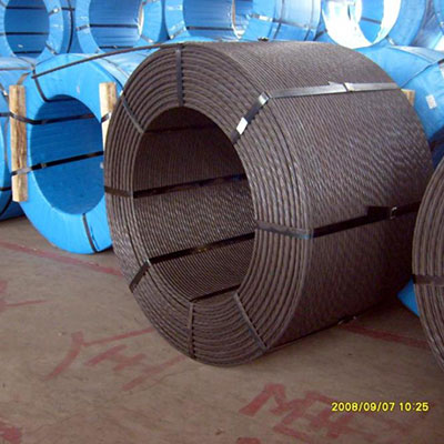 15.24mm适用范围广缘镀锌钢绞线松弛能好