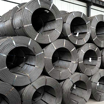 15.24mm适用范围广缘镀锌钢绞线松弛能好